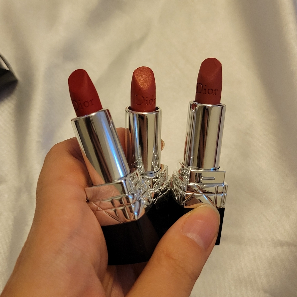 Dior Mini Lipstick Trio